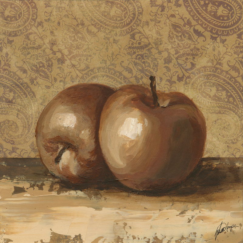 Fruit Duet I by Ethan Harper - Wrapped Canvas Painting, 51cm H x 51cm W