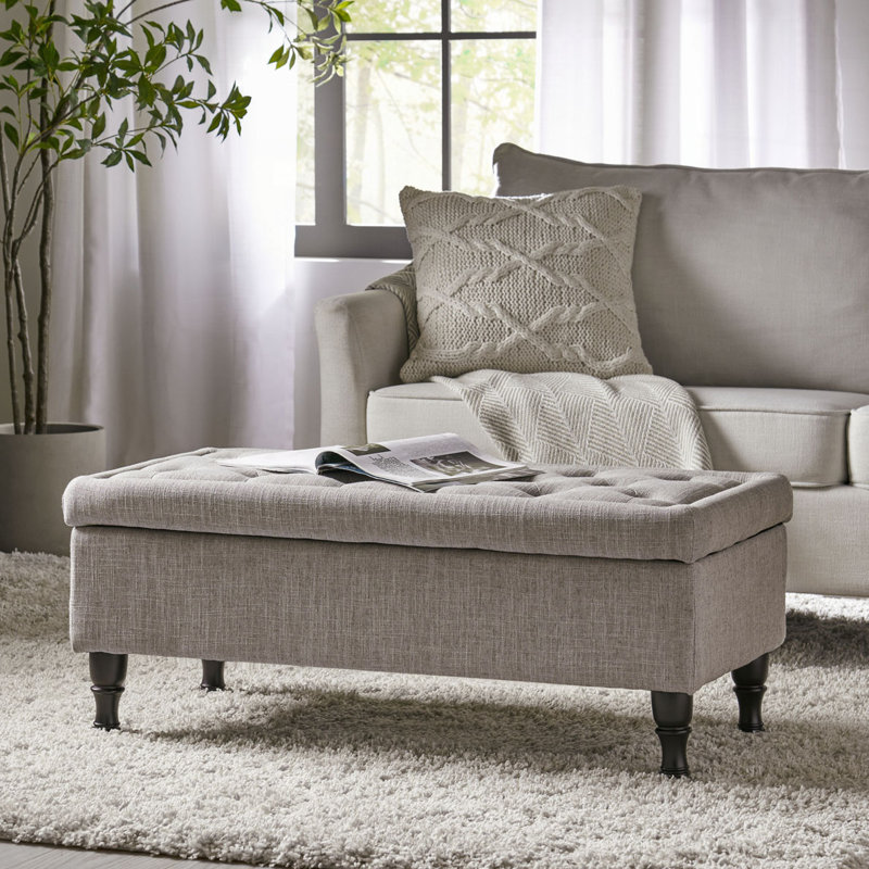 Storage Bench, Gray