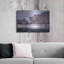17 histoires «Winter At The Old Stone Church» par Rick Berk, mur en métal-200633486
