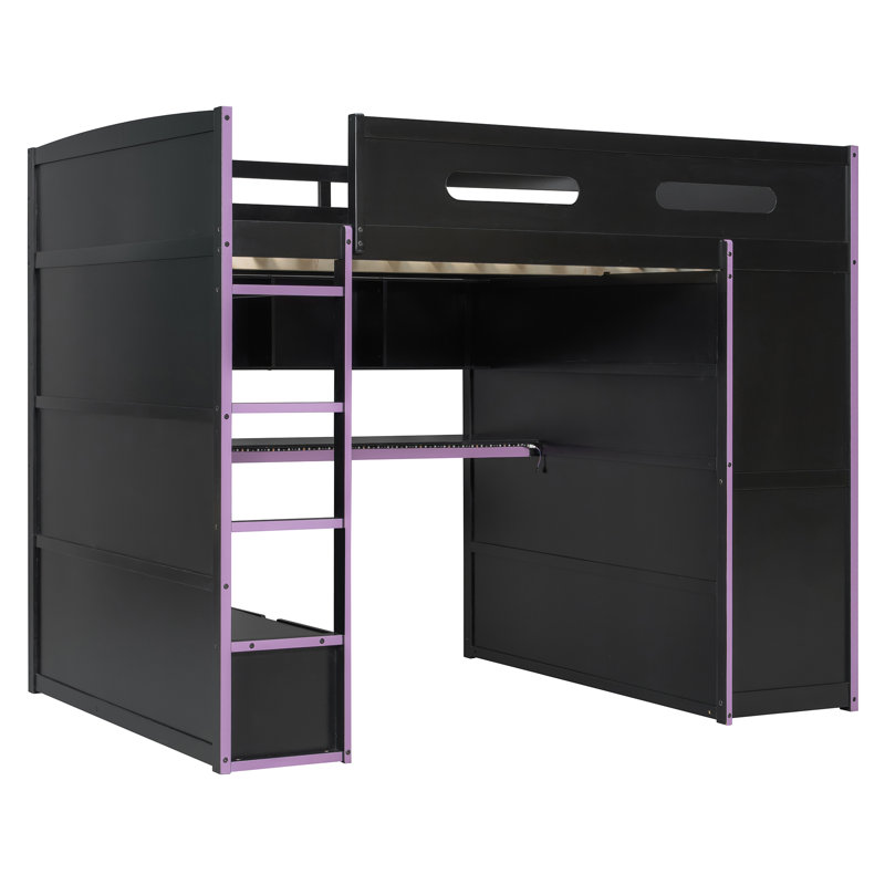 Full Drawer Loft Bed