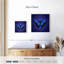 Brampt papillon Morpho bleu brillant-109206080