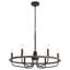 Lustre rond industriel en forme de bougie à 6 lumières-584894660-584997926