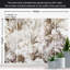 Murale botanique pelez et collez Gadbois - motif floral rétro-101257373