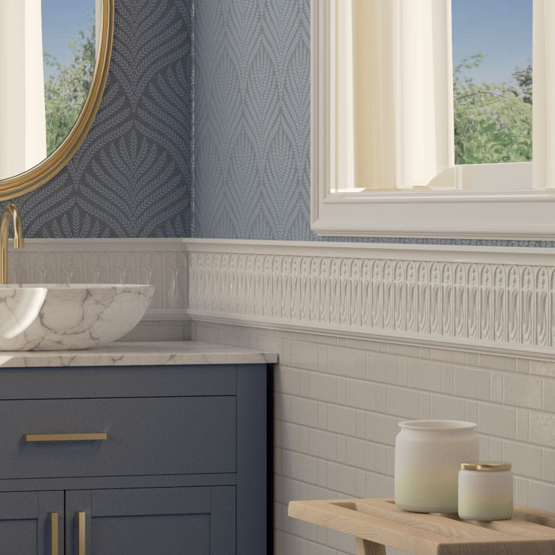 Odessa White Polyurethane Crown Moulding Set