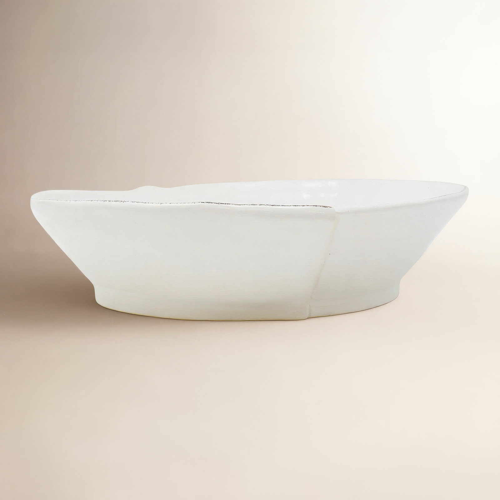 Lastra Serving Bowl, 2.5" H x 10" W x 10" D