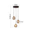 Rotan 3 - Light Cluster Pendant