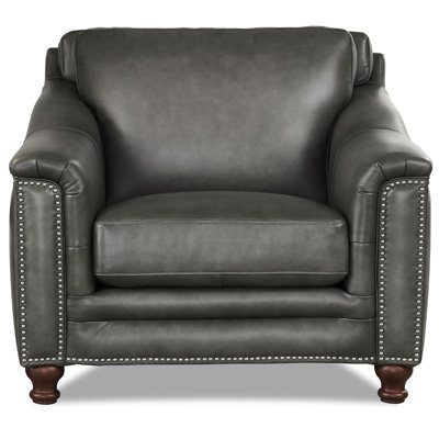Alpert Top Grain Leather Chair