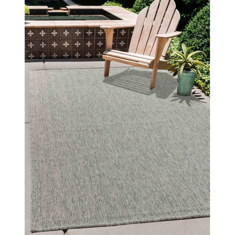 Whisenant Striped Indoor / Outdoor Area Rug, Rectangle 160 x 230cm