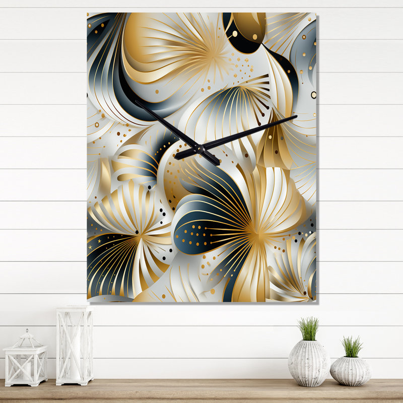 Jannay - Horloge murale glam, Grand