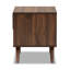 48cm W Manufactured Wood Bedside Table