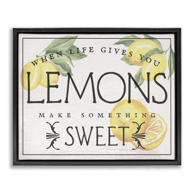 La vie rétro audacieuse donne des citrons