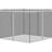 10' X 13' Patio Gazebo And Canopy Sidewall Replacement Netting, White. Guards Winged Debris. Straightforward Installation Method. Suits Different 10'x13' Versions. Composed