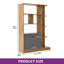 115cm H x 80cm W Cube Bookcase-1074185019