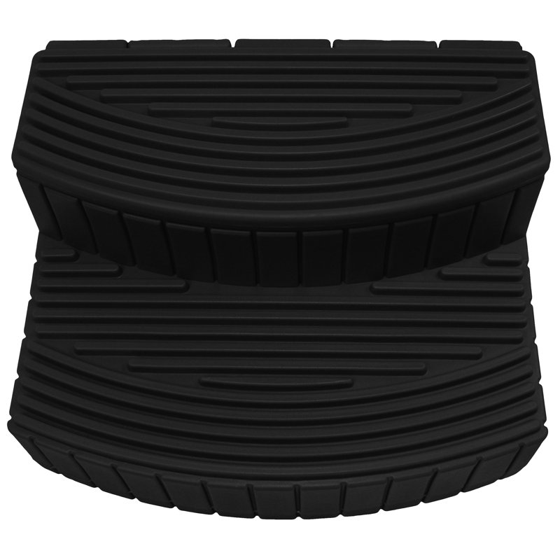 2 - Step Plastic Hot Tub Step, Black