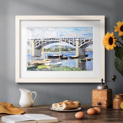Le pont sur la seine, 1874 - reproduction d'un seul cadre photo
