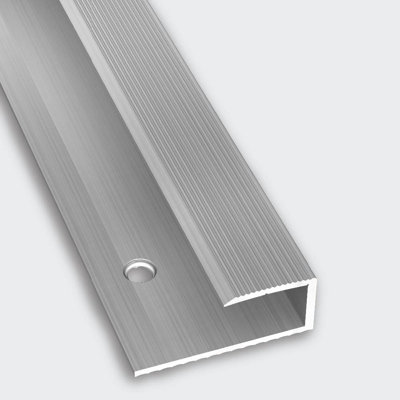 AEC-C-080-A1-C, bord d'extrémité en aluminium, planchers de 7 à 8 mm