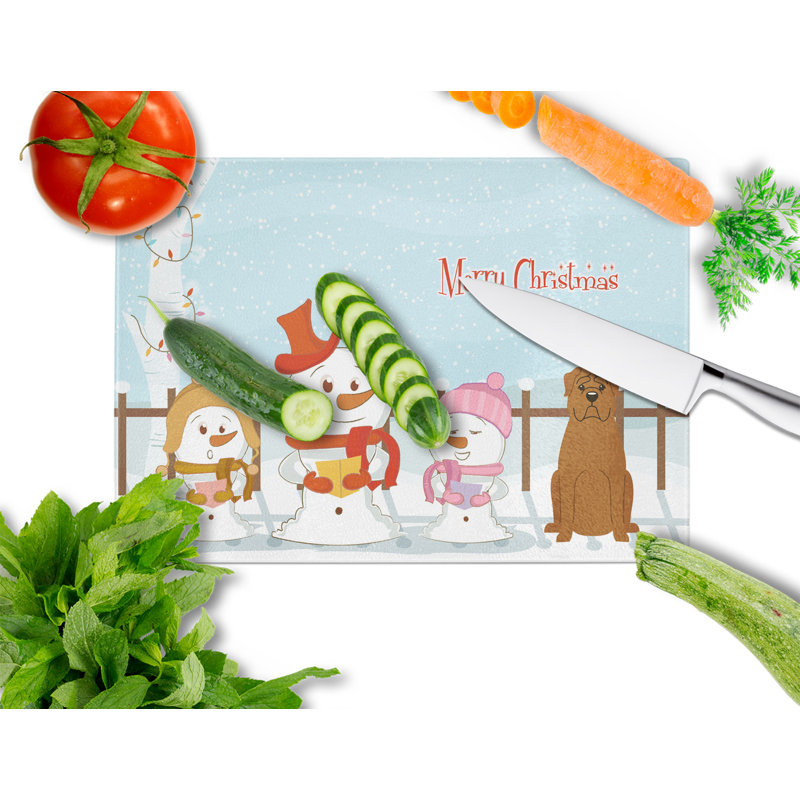 Carollynn Glass Dogue de Bourdeaux Cutting Board