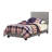 Modern Bedroom Grey Twin Bed With Faux Leather Upholstery And A Stable Mattress Support Panel Luxurious Look-1148209403-1148209402