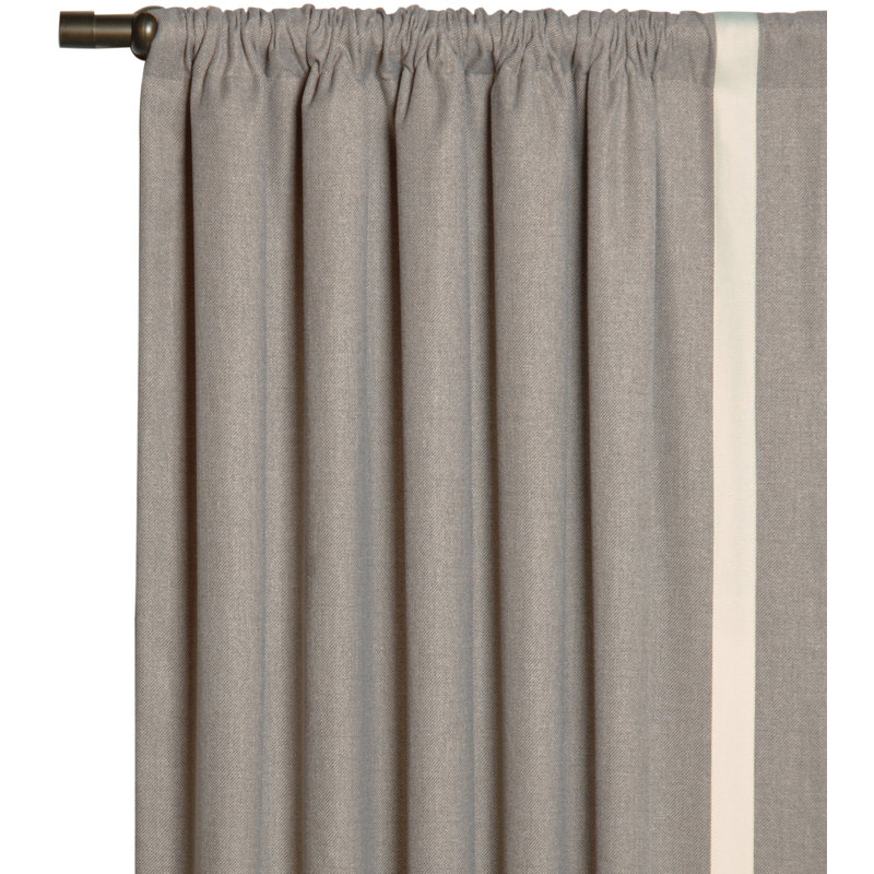 Niche Room Darkening Curtain, 48" W x 120" L, Left
