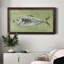 «Green Sea Swimmer II», reproduction d'un seul cadre photo sur toile-1890017989