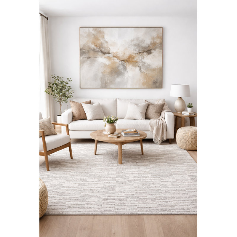 Gris clair Urban Ledger, 8' x 10'