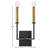 Lazlo 2 - Light Dimmable Black Design Wall Light
