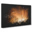 Sun Rays Through the Trees Paint Splash - Wrapped Canvas-61879529