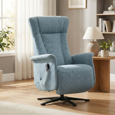 Chaput 69cm Wide Swivel Lounge Chair, Reclining