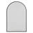 Aluminium Framed Arch Wall Mirror-640138795
