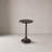 Alexander Hammered Metal Table, Black-574419064