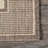 Burkley Monochrome Bordered Beige Indoor/Outdoor Rug-1274845587