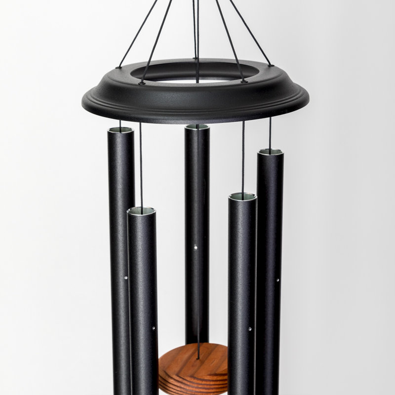 Shenandoah Melodies Aluminum Wind Chime, Noir, H 35 po x l 8 po x P 8 po