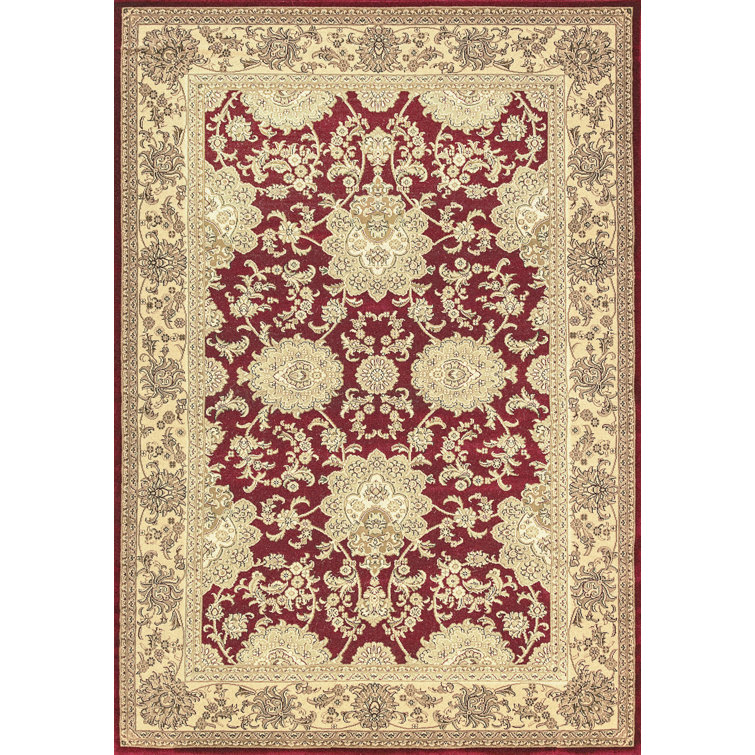 Tapis décoratif rouge d’Orient