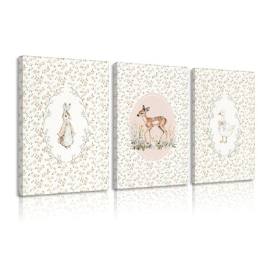 3 Piece Wrapped Canvas Print