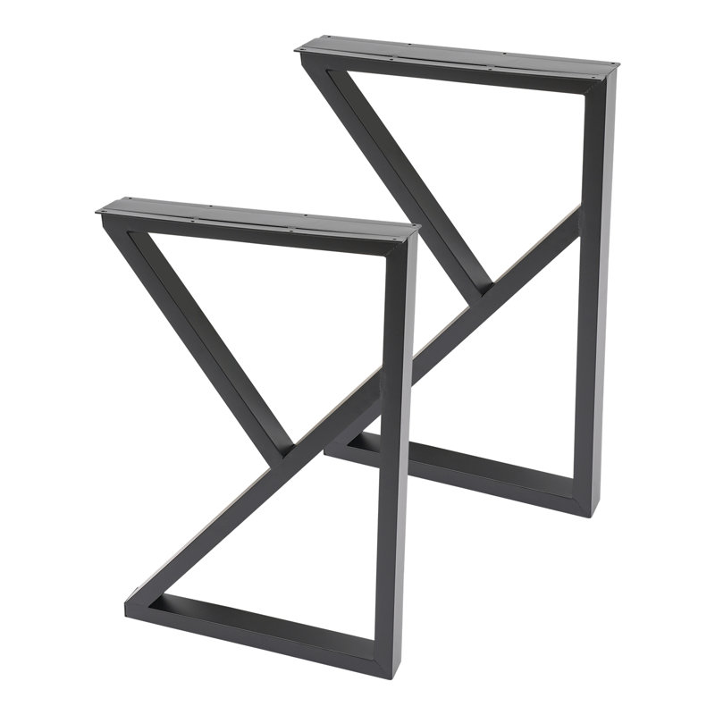 Pieds de table en métal Mayhugh