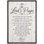 «Lord's Prayer», impression sur bois blanc rustique, images de la salle de prière, impression sur toile encadrée-131996886-131996893