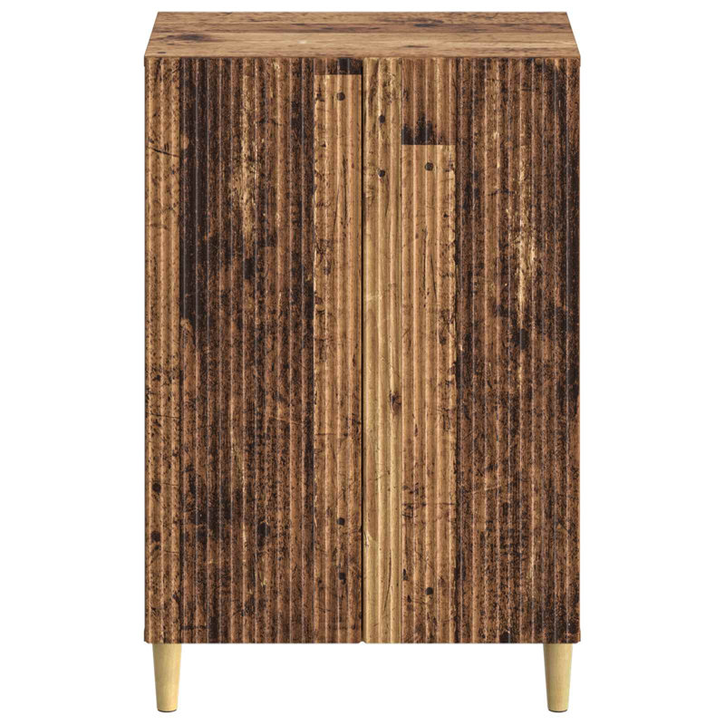 Shoe Storage, 90 cm H x 59.5 cm W x 39.5 cm D, Old Wood