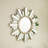 26'' Wall-mounted Sunburst-shaped PU Art Decorative Mirror