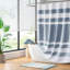 Rideau de douche Luxury Waffle Weave
