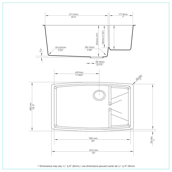 Dimensions du produit