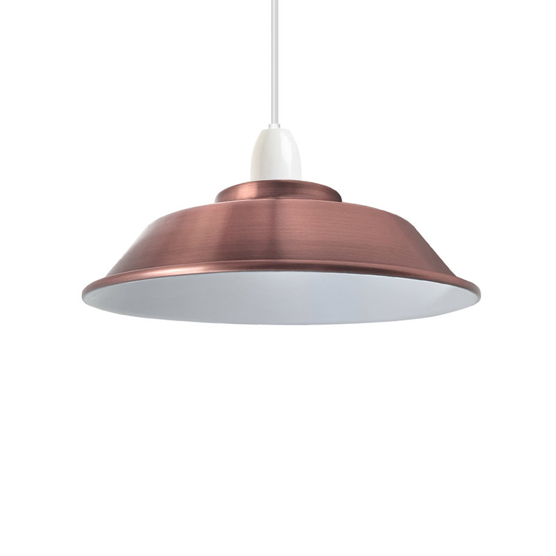 5 cm H Bowl Lamp Shade ( Uno ), Copper