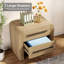 70.15 cm W Particle Board Bedside Table