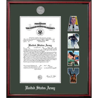 Army Certificate Petite Picture Frame