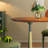 French Retro Solid Wood Green Dining Table