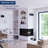 Loscoe 3 Piece Metal Floating Shelf