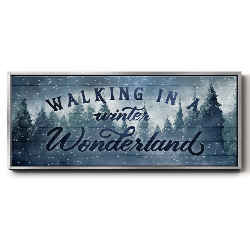 Winter Wonderland- Framed Canvas