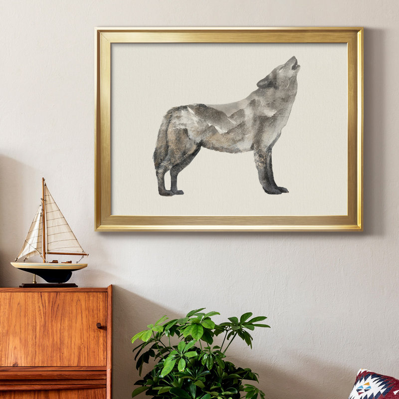 The Wilderness V, reproduction encadrée de qualité supérieure - prête à être accrochée, H 22,5 po x l 30,5 po x P 1 po