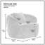 Canapé incurvé rotatif 360 ° Mid Century Modern-852586082-852586093