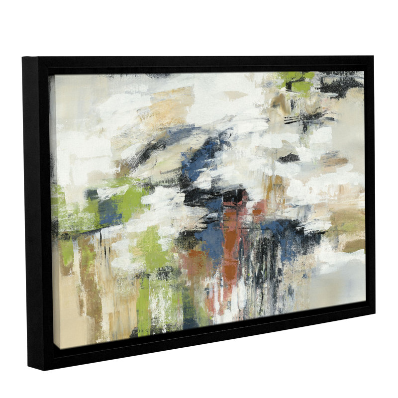 «Highline View» par Silvia Vassileva, reproduction sur toile, H 8 po x l 12 po x P 2 po, Cadre flottant blanc
