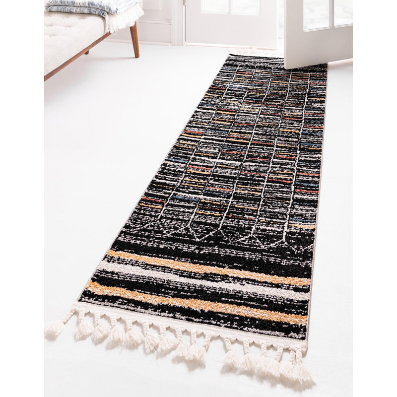 Tapis Bungalow Gage Joriann, Tapis de couloir 2 pi x 8 pi